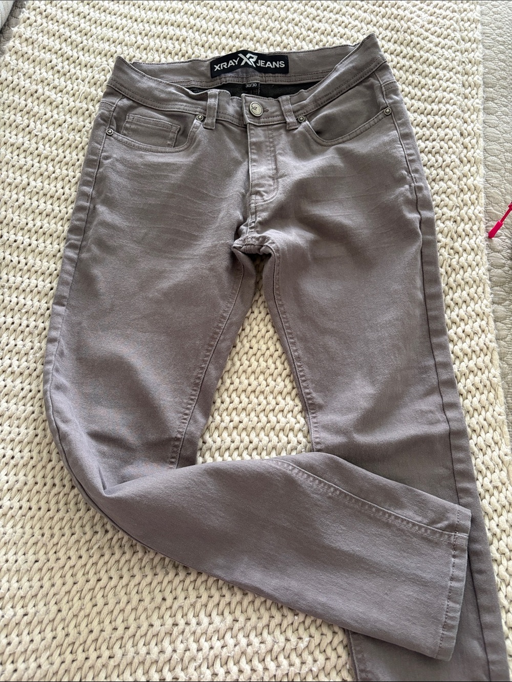 Men's Skinny Grey Jeans